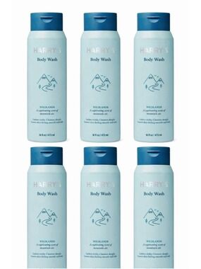 Harry’s Men’s Body Wash Wildlands Scent 16 fl oz (Pack of 6) New